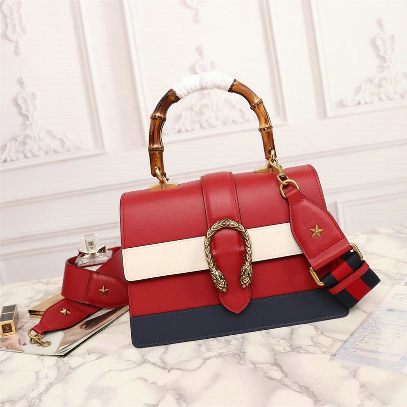 グッチ GUCCI 057-GG448075P 2018/2019年最新作 ディオニュソス ミディアム トップハンドルバッグ ショルダーバッグ レザー