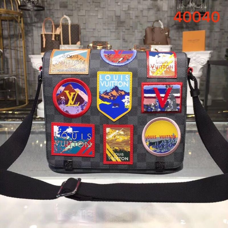 商品名称：ルイヴィトン   LOUISVUITTON  057-N40040 2018年最新入荷 ディストリクト PM NM メッセンジャーバッグ ブリーフケース メンズ ビジネスバッグ ダミエグラフィット