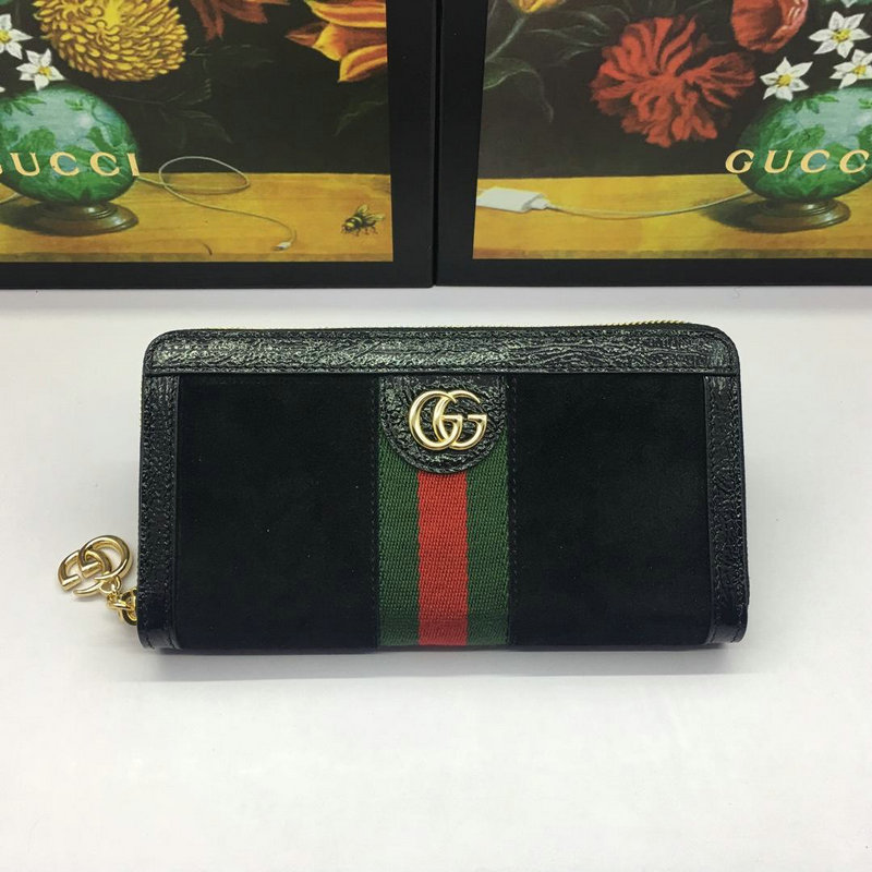 商品名称：グッチ GUCCI 057-GG523154 2018/2019年最新作 ジッピーウォレット ラウンドファスナー長財布