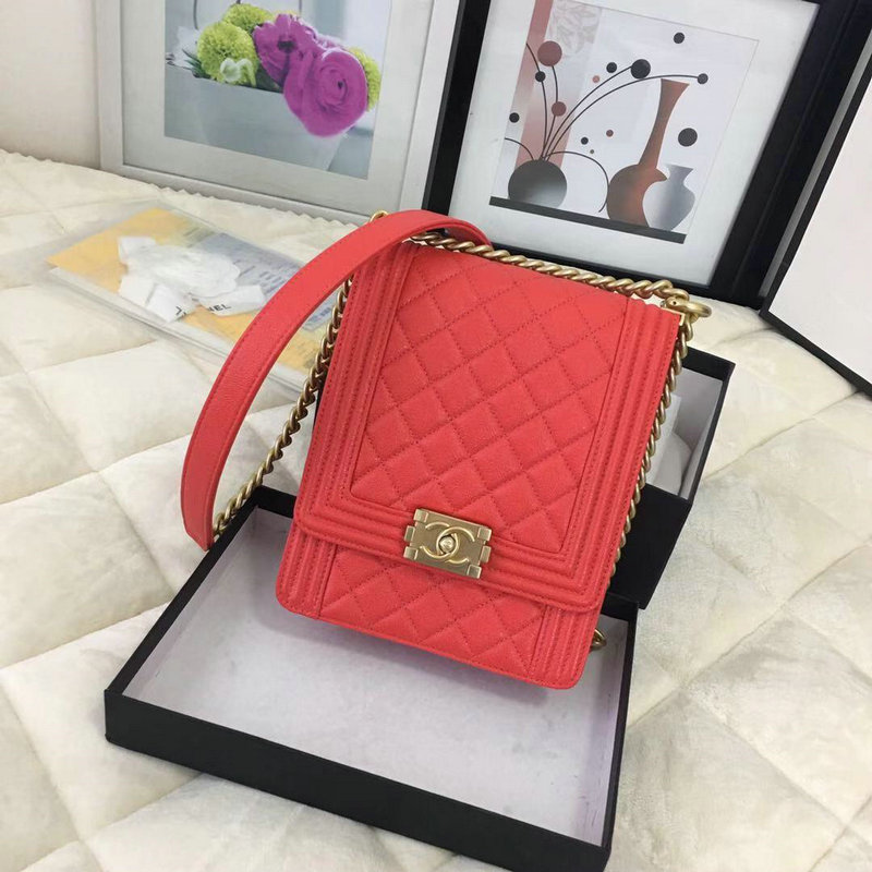 シャネル CHANEL JS-CH0130J 2019年最新作 BOY ハンドバッグ 2way ショルダーバッグ グレインド カーフスキン