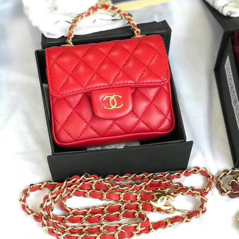 商品名称：シャネル CHANEL JS-CH1990 2019年最新入荷 クラシック ハンドバッグ フラップ ショルダーバッグ ミニ レディースかばん ラムスキン
