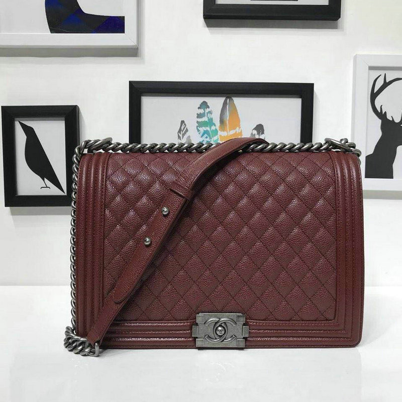 シャネル CHANEL JS-CH67087QY  2019年最新入荷 BOY ショルダーバッグ 斜め掛け レディース フラップバッグ キャビアスキン