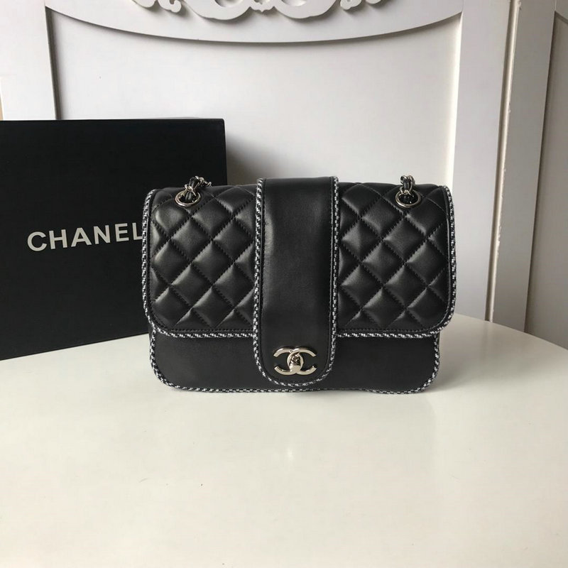 商品名称：シャネル  CHANEL  JS-CHB19004 2019年最新入荷 フラップ ショルダーバッグ 斜め掛け レディースバッグ ラムスキン 黒