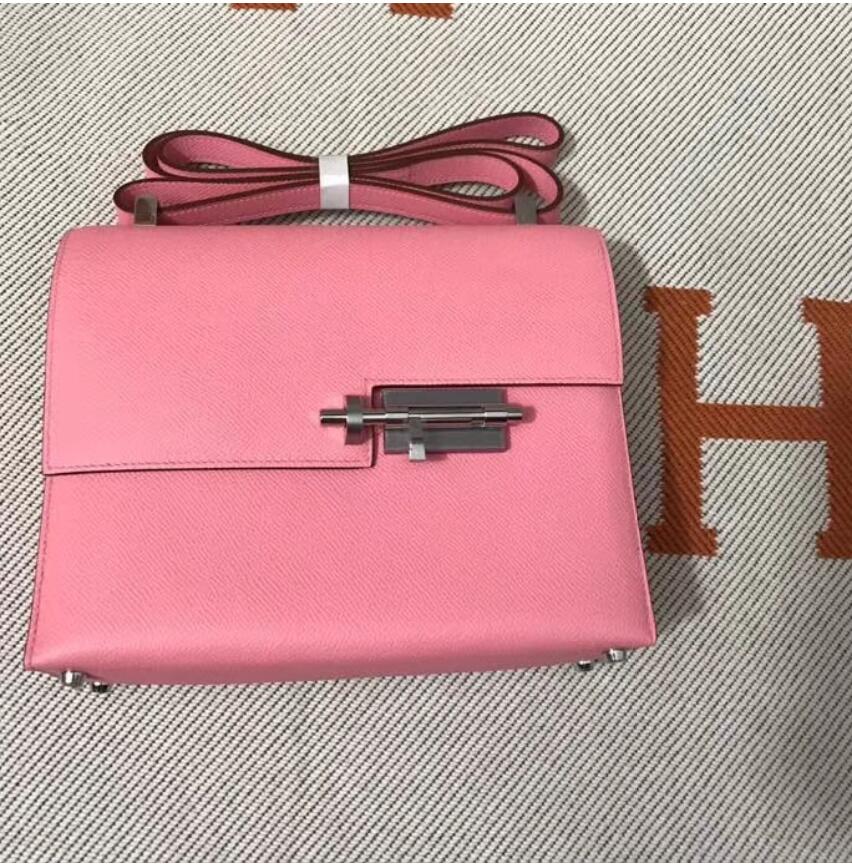 商品名称：エルメス HERMES Verrou  063-HEB19001F  ヴェルー 斜め掛け ショルダーバッグ レディース ヴォーエプソン サクラピンク