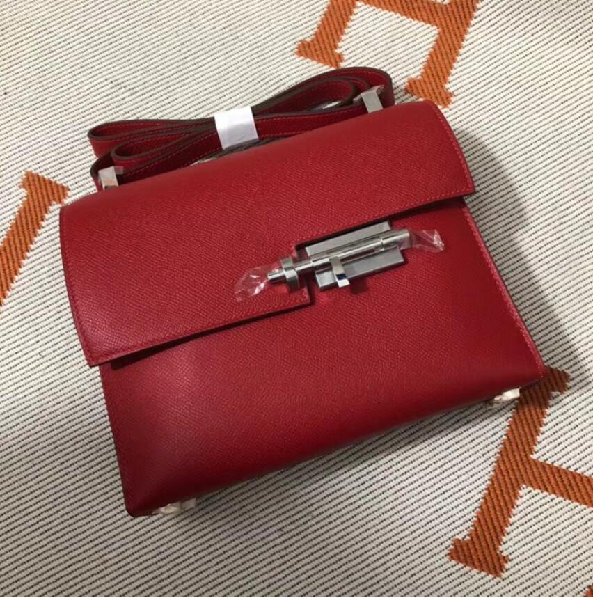 商品名称：エルメス HERMES Verrou  063-HEB19001R   ヴェルー 斜め掛け ショルダーバッグ レディース ヴォーエプソン 黒