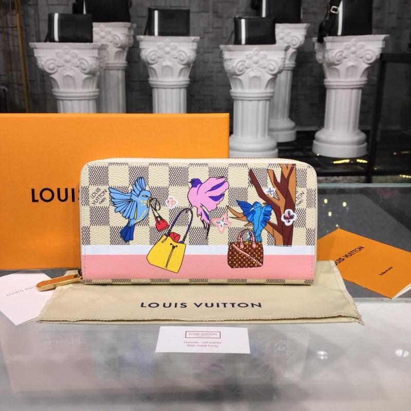 商品名称：ルイヴィトン   LOUISVUITTON  057-N60139 2018年最新入荷 ジッピー ウォレット ラウンドファスナー長財布 ダミエアズール