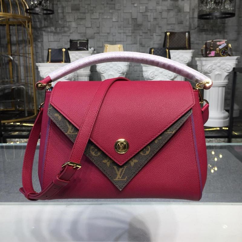 ルイヴィトン LOUISVUITTON 057-M51766 2018年最新入荷 モノグラム ドゥブルV レディース ハンドバッグ ショルダーバッグ 2way カーフレザー