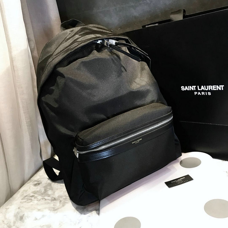 イヴサンローラン YSL 99-YSLB19001　2019年最新作 ニューヨーク シティ バックパック ナイロン リュック レディース リュックサック 黒