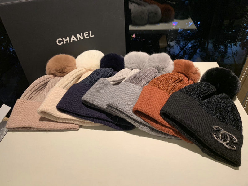 シャネル CHANEL  CT-CHM18011 2018/2019年最新作 帽子 レディース ニット 冬 防寒