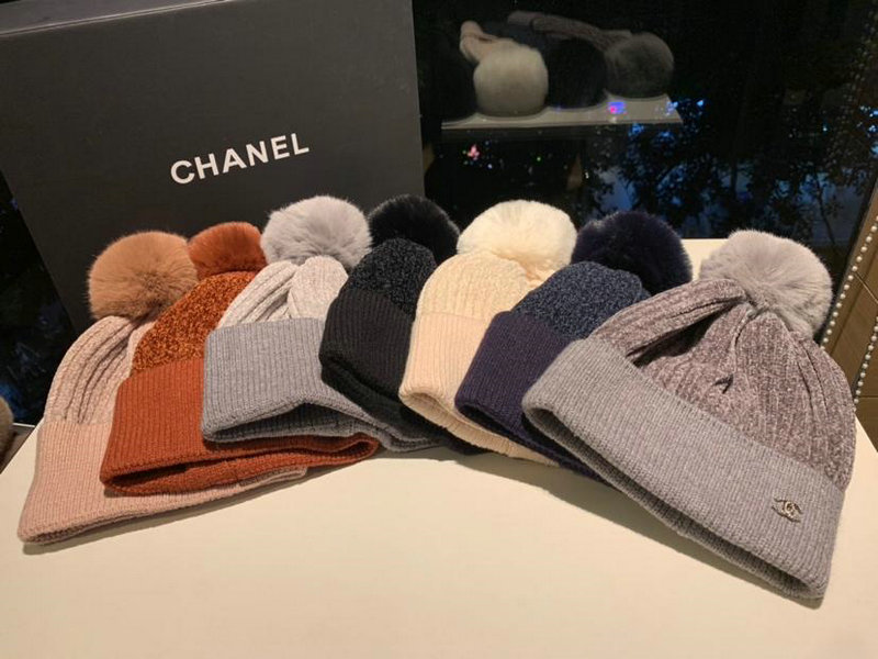 シャネル CHANEL CT-CHM18025  2018/2019年最新作 帽子 ファー ウール キャップ 冬 防寒