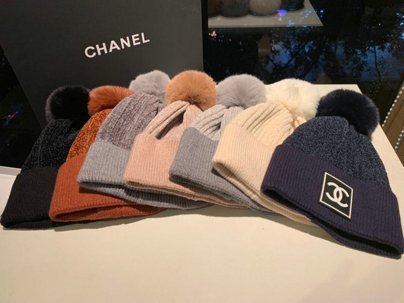 シャネル CHANEL CT-CHM18026  2018/2019年最新作 帽子 ファー ウール キャップ 冬 防寒