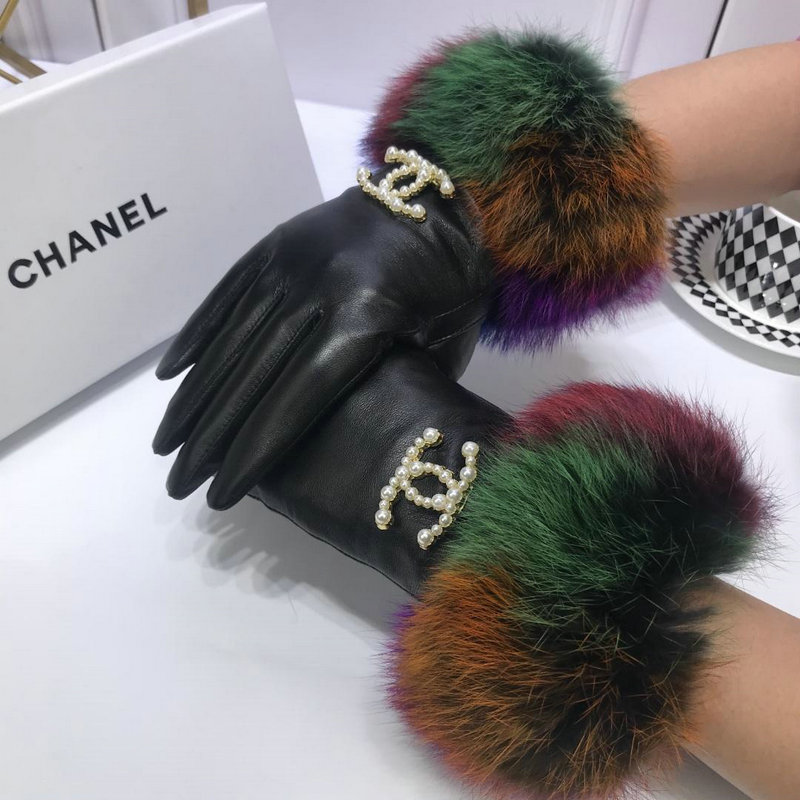 シャネル CHANEL CT-CHM18031  2018/2019年最新作 手袋 グローブ 本革 黒