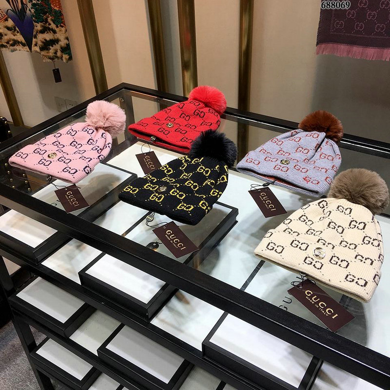 グッチ GUCCI CT-GGM18039 2018/2019年最新作 帽子 ニット 男女兼用 冬 防寒