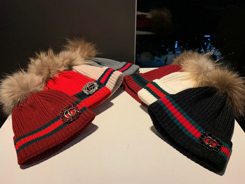 グッチ GUCCI  CT-GGM18041 2018/2019年最新作 帽子 ニット 男女兼用 冬 防寒