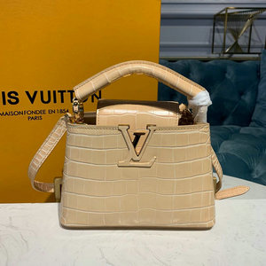 商品名称：ルイヴィトン LOUISVUITTON  057-N94163X 2019年最新入荷 カプシーヌ トップハンドルバッグ 2way ショルダーバッグ ヴェルニ カーフレザー