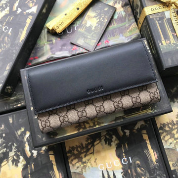 グッチ GUCCI  057-GG410100XK 2019年最新入荷 二つ折り長財布 ロングウォレット 小銭入れ カードケース