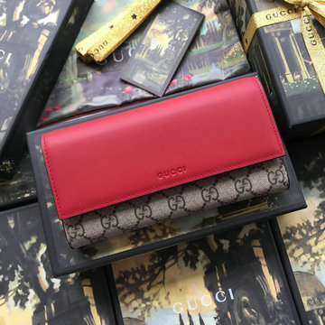 グッチ GUCCI  057-GG410100XR 2019年最新入荷 二つ折り長財布 ロングウォレット 小銭入れ カードケース