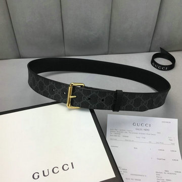 グッチ GUCCI  057-GG411924KF 2019年最新入荷 ベルト レザー カーフスキン 幅4cm