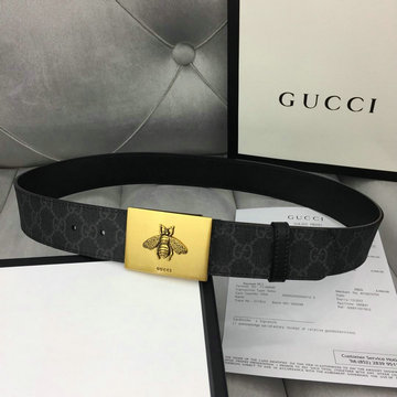 グッチ GUCCI  057-GG411924M 2019年最新入荷 ベルト レザー カーフスキン 幅4cm
