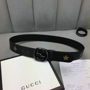 グッチ GUCCI  057-GG576179G 2019年最新入荷 ベルト レザー カーフスキン 幅4cm