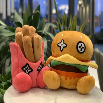 ルイヴィトン LOUISVUITTON  057-LV3548 2019年最新入荷 ハンバーガー フライドポテト 人形 ソフトトイ ギフト プレゼント