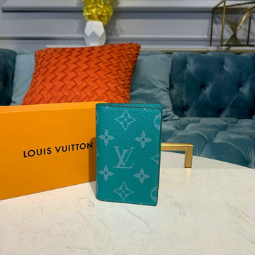 ルイヴィトン LOUISVUITTON  057-M30319 2019年最新入荷 オーガナイザー ドゥ ポッシュ 二つ折り パスポートケース カードケース タイガ モノグラムキャンバス