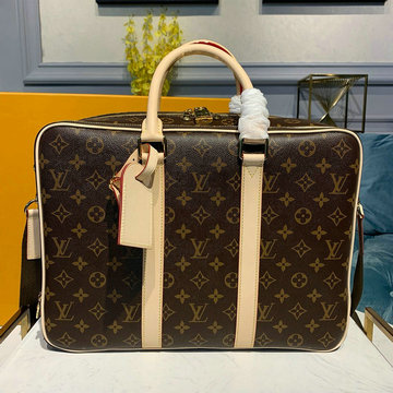 商品名称：ルイヴィトン LOUISVUITTON  057-M43423 2019年最新入荷 イカール NM ブリーフケース ビジネスバッグ トートバッグ メンズ モノグラムキャンパス