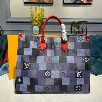 ルイヴィトン LOUISVUITTON  057-M44576L 2019年最新入荷 オンザゴー トップハンドルバッグ トートバッグ ショッピングバッグ