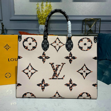 商品名称：ルイヴィトン LOUISVUITTON  057-M44675 2019年最新入荷 オンザゴー GM ハンドバッグ トートバッグ ママバッグ ショッピングバッグ モノグラムリバース キャンバス
