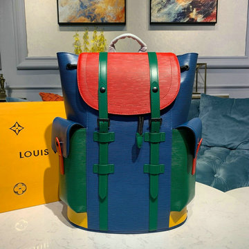 ルイヴィトン LOUISVUITTON  057-M50159L 2019年最新入荷 クリストファー バックパック リュックサック 大容量 リュック エピレザー