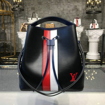 商品名称：ルイヴィトン LOUISVUITTON  057-M52161K 2019年最新入荷 ネオノエ バケットバッグ ショルダーバッグ トートバッグ エピレザー ノワール