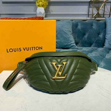 ルイヴィトン LOUISVUITTON  057-M55528 2019年最新入荷 ニューウェーブ バムバッグ ウェストバッグ チェストバッグ ボディバッグ スムースレザー
