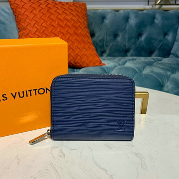 商品名称：ルイヴィトン LOUISVUITTON  057-M60384 2019年最新入荷 ジッピーコインパース コインケース 小銭入れ エピレザー ファスナー短財布