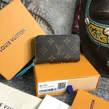 商品名称：ルイヴィトン LOUISVUITTON  057-M61299L 2019年最新入荷 ミュルティカルト ジッピーウォレット ファスナー短財布 カードケース 小銭入れ モノグラムキャンパス