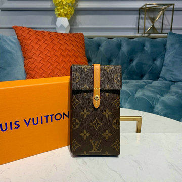 ルイヴィトン LOUISVUITTON  057-M68523 2019年最新入荷 ソフトトランク ボックス フォンケース 携帯ケース モノグラムキャンパス
