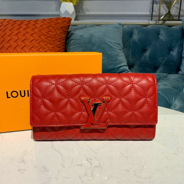商品名称：ルイヴィトン LOUISVUITTON  057-M68590R 2019年最新入荷 ポルトフォイユ カプシーヌ 二つ折り長財布 ロングウォレット 小銭入れ 札入れ ラムスキン