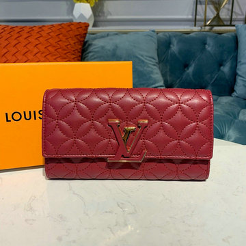 商品名称：ルイヴィトン LOUISVUITTON  057-M68590Z 2019年最新入荷 ポルトフォイユ カプシーヌ 二つ折り長財布 ロングウォレット 小銭入れ 札入れ ラムスキン