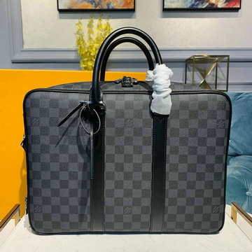 ルイヴィトン LOUISVUITTON  057-N40007 2019年最新入荷 イカール NM ブリーフケース ビジネスバッグ トートバッグ メンズ ダミエグラフィット