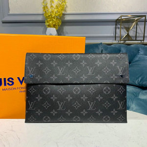ルイヴィトン LOUISVUITTON  057-M60255 2019年最新入荷 アルファ トリプロ ポーチ 手持ちかばん モノグラムエクリプス