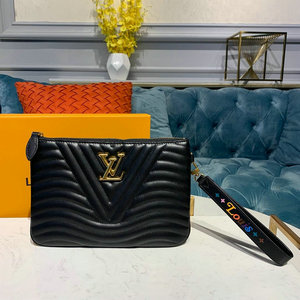 ルイヴィトン LOUISVUITTON  057-M63943 2019年最新入荷 ポシェットジップ ウォレット 手持ちかばん クラッチバッグ ニューウェーブ