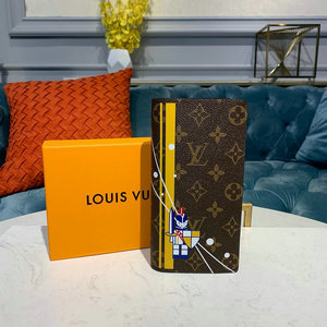 ルイヴィトン LOUISVUITTON  057-M66540Y 2019年最新入荷 ポルトフォイユ ブラザ ロングウォレット 二つ折り長財布 モノグラムキャンパス 小銭入れ カードケース