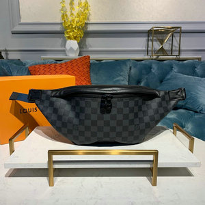 ルイヴィトン LOUISVUITTON  057-N40187 2019年最新入荷 ディスカバリー バムバッグ ウェストバッグ ベルトバッグ ボディバッグ ダミエグラフィット
