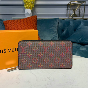 ルイヴィトン LOUISVUITTON  057-M68662R 2019年最新入荷 ジッピー ウォレット ファスナー長財布 モノグラムLV ポップ