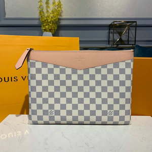 ルイヴィトン LOUISVUITTON  057-N60260 2019年最新入荷 デイリーポーチ 手持ちかばん クラッチバッグ ダミエアズールキャンパス