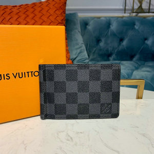 商品名称：ルイヴィトン LOUISVUITTON  057-N61000 2019年最新入荷 ポルトフォイユ パンス 二つ折り短財布 マネークリップ カードケース ダミエグラフィット