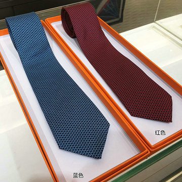 エルメス HERMES  AN-LDHE19005 2019年最新入荷 タイ7cm シルク ネクタイ