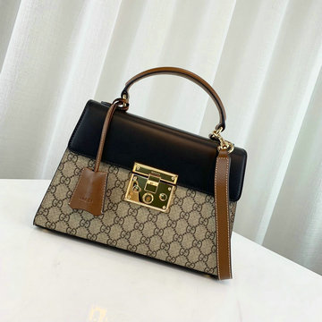 商品名称：グッチ GUCCI  057-GG453188XK 2019年夏最新作 パドロックGGスプリーム トップハンドルバッグ レディース トートバッグ 2way ショルダーバッグ