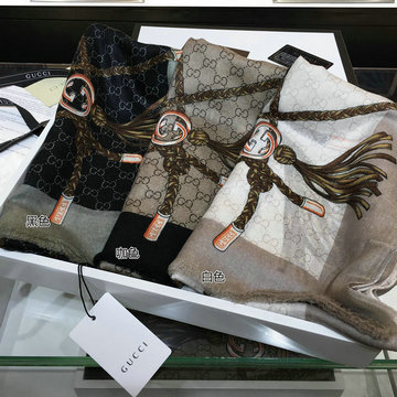 グッチ GUCCI  AN-WJGG19028 2019年最新入荷 マフラー ショール ストール カシミヤ