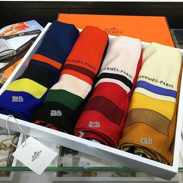 エルメス HERMES  AN-WJHE19024 2019年最新入荷 マフラー ショール ストール カシミヤ