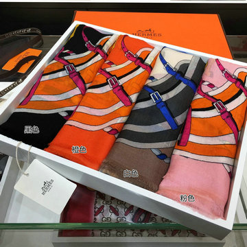 エルメス HERMES  AN-WJHE19029 2019年最新入荷 マフラー ショール ストール カシミヤ